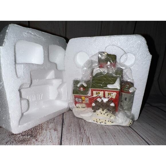 Dept. 56 Classic Ornament Series Snow Village “J. Young’s Granary” #98632 - Picture 6 of 16